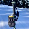 BeerSki Ski Pole Beer Holder - The Original (Regular 12oz Can, Black) view 3