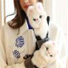 MBETA Cute Animal Gloves, Cartoon Cute Fun Knitting Warm Gloves, Full-Finger Thickened Soft Winter Warm Gloves view 4