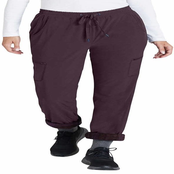 Eddie Bauer Womens Lightweight Fleeced Lined Joggers (as1, Numeric, Numeric_10, Regular, Regular, Purple, 10)