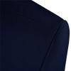 Men's Stage Suits Peak Lapel Dresses Tuxedo Suits Wedding Blazer Elegant Slim Fit Single Breasted Party Blazer (Dark Blue,XX-Large) view 4