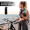 Foaincore 24 Pack Bulk Water Bottles 17 oz Aluminum Reusable Sports Bottles, Employee Appreciation Gifts for Team, Coworker, Staff, Office, Christian Charity Donation Supplies(Black) view 4