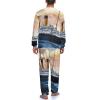 Retro Titanic Famous Old Historic Men's Pajama Set Long Sleeve Pullover Sleepwear Soft Loung Set Pjs for Home Travel M view 4