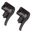 LSTCPGLAI Dual Head Bike Track Pump - 2 Pieces with Bicycle Valve Connector & Adapter view 1