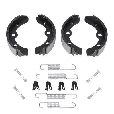 Golf Cart Brake Shoes & Drum Spring Kit for Culb Car DS 1995-2022 Precedent 2004-2022, for EZGO Gas & Electric 1986-1995, for Yamaha G1 1982-2022, G2 G8 G9 Up to 1992 23364G1 27249G01 27251G1