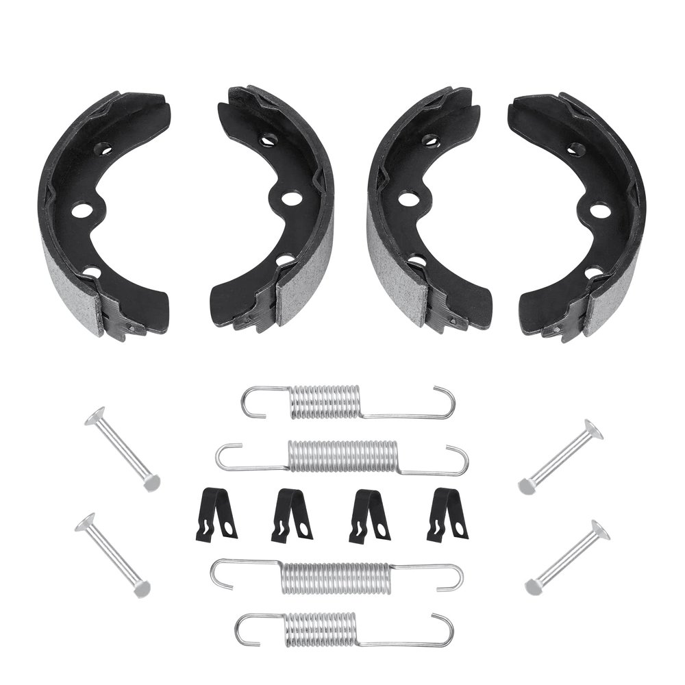 Golf Cart Brake Shoes & Drum Spring Kit for Culb Car DS 1995-2022 Precedent 2004-2022, for EZGO Gas & Electric 1986-1995, for Yamaha G1 1982-2022, G2 G8 G9 Up to 1992 23364G1 27249G01 27251G1