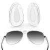 ToughAsNails Clear Replacement Nose Pads Pieces for Oakley E Wire 2.1 Sunglasses view 1