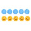 Srliya 10Pcs Silicone Tennis Racket Vibration Dampeners Sunflower Tennis Racket Shock Absorber view 1