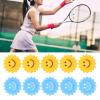 Srliya 10Pcs Silicone Tennis Racket Vibration Dampeners Sunflower Tennis Racket Shock Absorber view 4