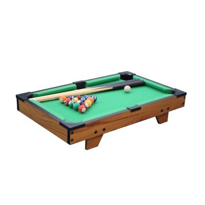 UGPLM Portable Mini Table Pool, Colorful with 2 Sticks Miniature Game Set Snooker for Entertainment Dorm Desk Kids Office