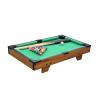 UGPLM Portable Mini Table Pool, Colorful with 2 Sticks Miniature Game Set Snooker for Entertainment Dorm Desk Kids Office view 1