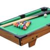 UGPLM Portable Mini Table Pool, Colorful with 2 Sticks Miniature Game Set Snooker for Entertainment Dorm Desk Kids Office view 3