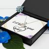 Heart Knot Silver Necklace Love Necklace, Love Gifts, Romantic Jewelry, I Love You Gift for Her, Valentines Day Gifts view 3