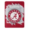 Northwest Enterprises NCAA 46x60 Dimensional Design Micro Raschel Throw Blanket (Alabama Crimson Tide) view 1