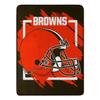 Northwest Enterprises NFL 46x60 Dimensional Design Micro Raschel Throw Blanket (Cleveland Browns) view 1