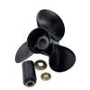 SLEIPNIR Propeller 13x21 for Johnson Outboard 3 Blades Aluminum Prop 13 Tooth RH OEM NO:765185 view 1