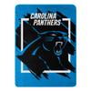Northwest NFL 46x60 Dimensional Design Micro Raschel Throw Blanket (Carolina Panthers) view 1