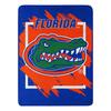 Northwest Enterprises NCAA 46x60 Dimensional Design Micro Raschel Throw Blanket (Florida Gators) view 1