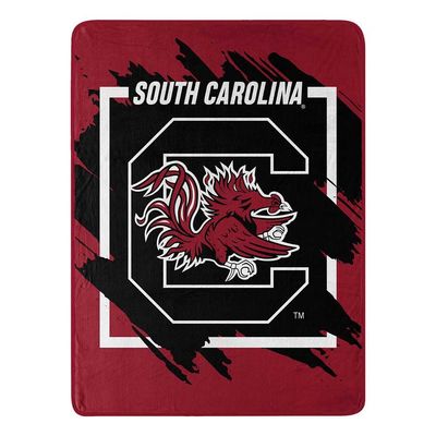 Northwest Enterprises NCAA 46x60 Dimensional Design Micro Raschel Throw Blanket (South Carolina Gamecocks)