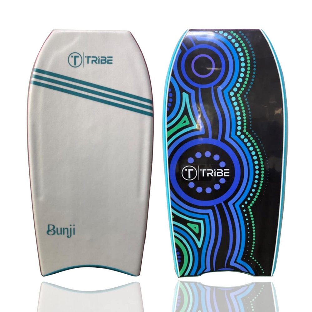 Tribe Bunji 41" WH/TQ/ABOR Bodyboard