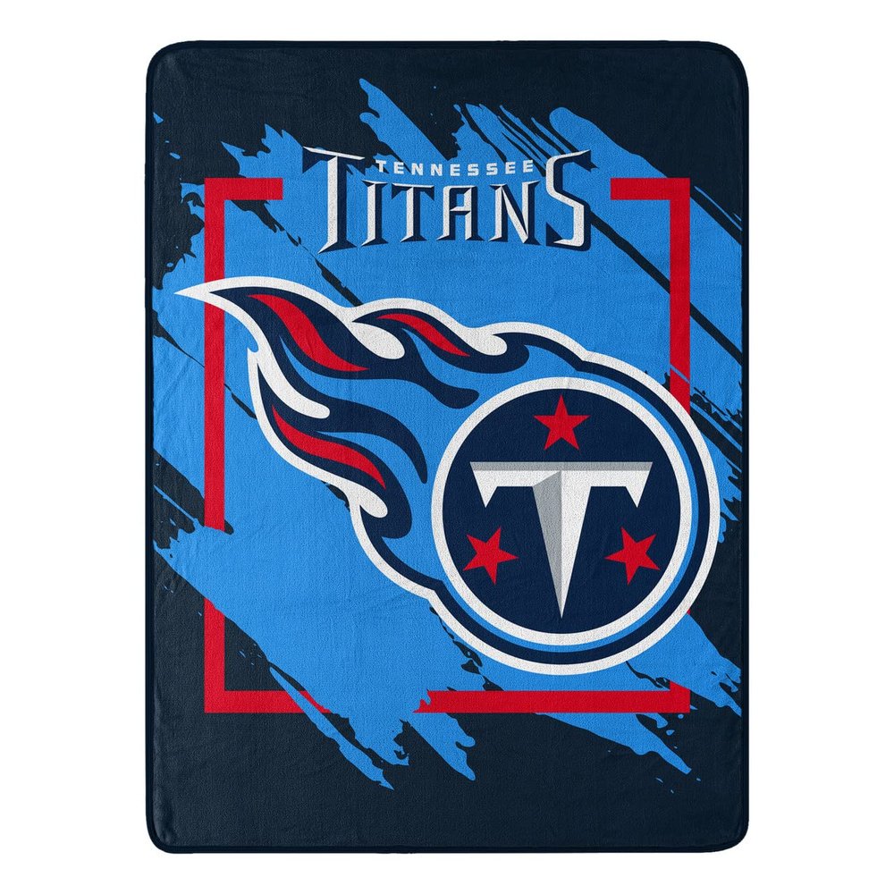 Northwest NFL 46x60 Dimensional Design Micro Raschel Throw Blanket (Tennessee Titans)