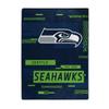 Northwest Enterprises NFL Digitize Design Plush Raschel Thow Blanket, 60"x80" (Seattle Seahawks) view 1