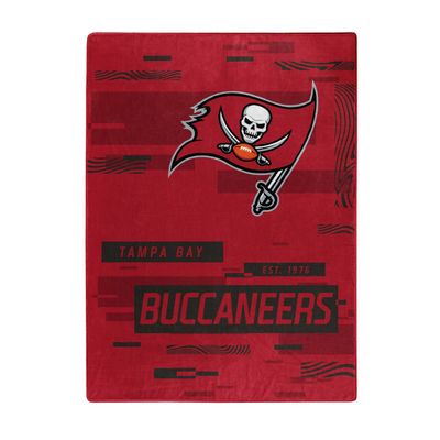 Northwest NFL Digitize Design Plush Raschel Thow Blanket, 60"x80" (Tampa Bay Buccaneers)