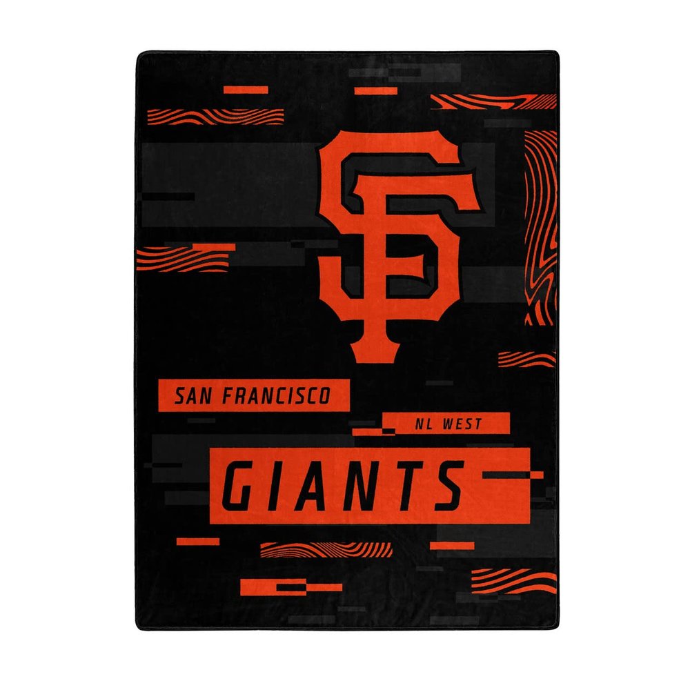 Northwest MLB San Francisco Giants Digitize 60x80 Super Plush Rachel Blanket