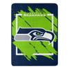 NORTHWEST ENTERPRISES NFL 46x60 Dimensional Design Micro Raschel Throw Blanket (Seattle Seahawks) view 1