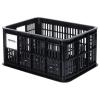 Basil B.V. Unisex - Adult Crate Bicycle Box, Black, 40.4 x 29.8 x 20.2 cm view 1