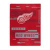 NORTHWEST 9060433385 60 x 80 in. Detroit Red Wings Raschel Digitize Design Blanket view 1