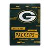 Northwest NFL Digitize Design Plush Raschel Thow Blanket, 60"x80" (Green Bay Packers) view 1