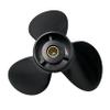 SLEIPNIR Propeller 13 1/4x17 for TOHATSU Outboard 3 Blades Aluminum Prop 15 Tooth RH 13.25x17 view 3