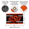 College Flags & Banners Co. Oklahoma State Cowboys OSU Stripes Flag with Pole and Bracket Holder University Set view 3