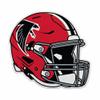 Rico Industries NFL Football Atlanta Falcons 3D Helmet Shape Cut Pennant - Home and Living Room Dcor - Soft Felt EZ to Hang view 1