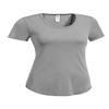 Expert Brand USA-Made Women's Drimax Dry Fit Cinch Back Athletic T-Shirt Steel view 1