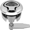 2 Pcs Marine Grade Stainless Steel Floor Buckle Hatch Latch, Flush Turning Lift Handle Floor Buckle Recessed Hatch (Keyless) view 3