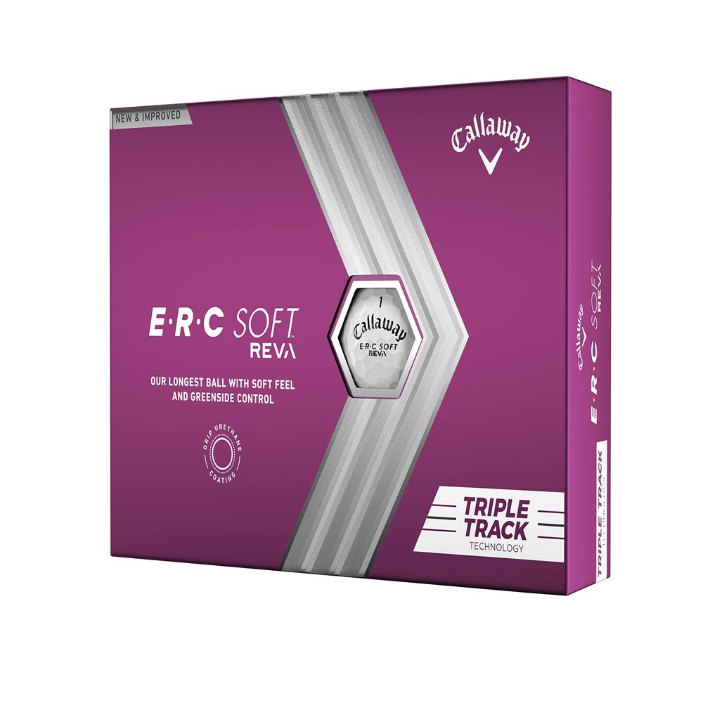 Callaway Golf ERC Soft Golf Balls (Reva Triple Track)