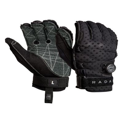 Radar Vapor-K Boa Inside-Out Waterski Glove - Black/Shadow Ariaprene - S