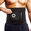 ActiveGear Waist Trimmer Belt for Stomach and Back Lumbar Support, Large: 9" x 46" - Silver view 1