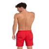 ARENA Men's Icons Solid Beach Short Boxers Swimming Bermuda with Mesh Inner Brief, Side Pockets, Pool Beach Vacation Swimsuit, Quick Dry, Red, Extra Small view 2