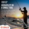Charlie's Worms Stainless Steel Fishing Pliers - Hook Remover with Safety Lock, Split Ring Tool, Line Cutter, Saltwater & Freshwater Accessories, Gifts for Men, Teens, Crappie & Catfish Gear view 2