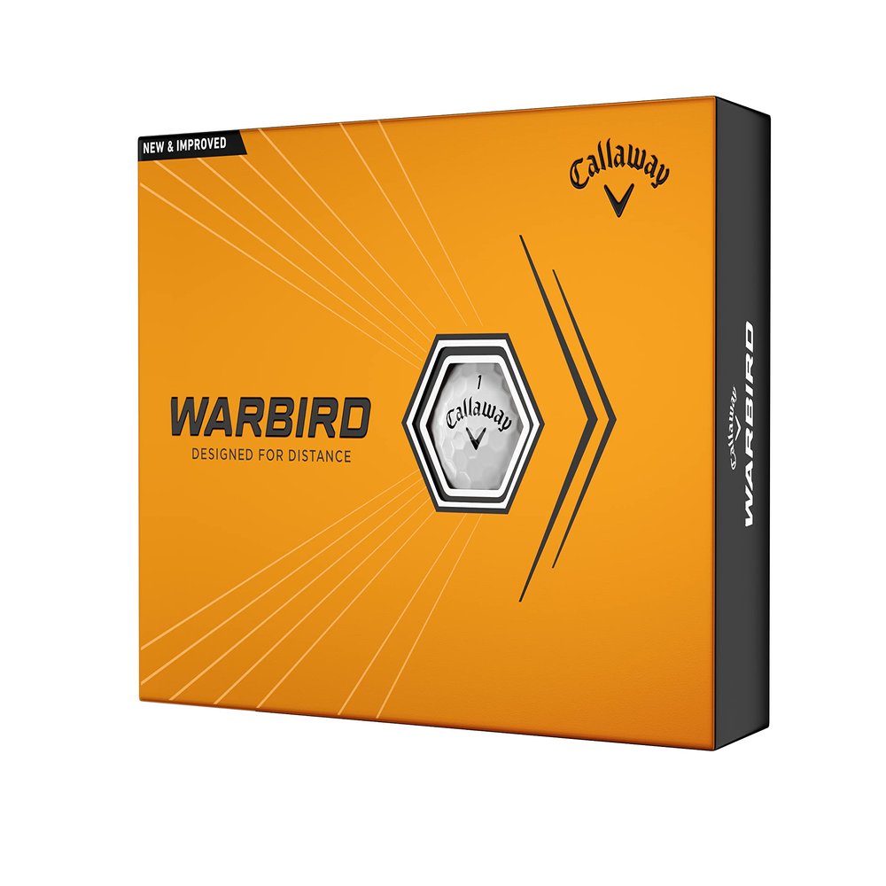 Callaway Golf Warbird Golf Balls (2023 Version, White, 12 Ball Pack)