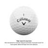 Callaway Golf Warbird Golf Balls (2023 Version, White, 12 Ball Pack) view 2