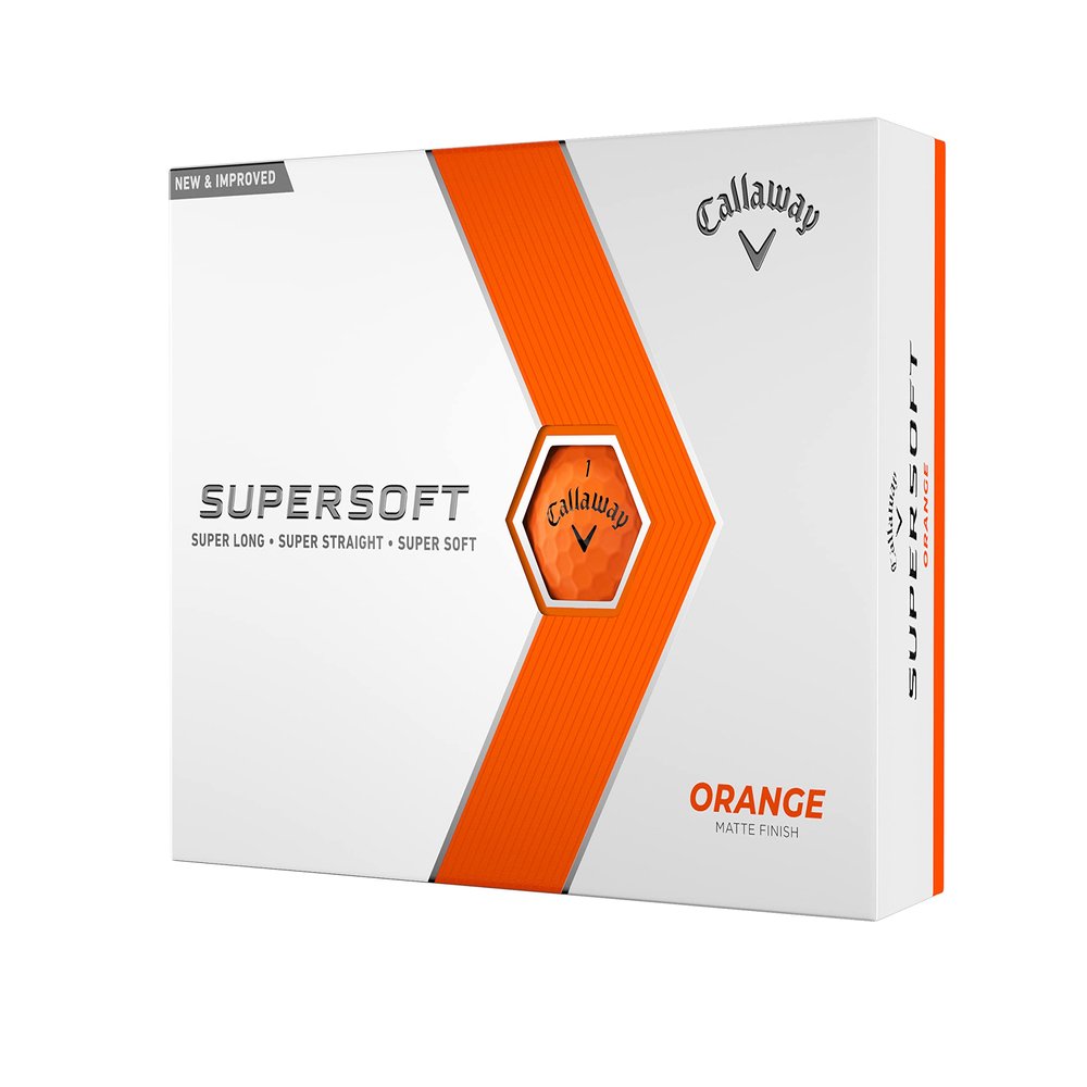 Callaway Golf Supersoft Golf Balls (2023, Orange)