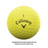 Callaway Golf Supersoft Golf Balls (2023, Yellow) view 2