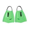 Arena Unisex Adult Powerfin Pro II Swim Training Fins Men and Women Silicone Short Blade Flippers Left/Right Customized, Lime, Size 6-7 view 1