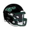 Rico Industries NFL Football New York Jets 3D Helmet Shape Cut Pennant - Home and Living Room Dcor - Soft Felt EZ to Hang view 1