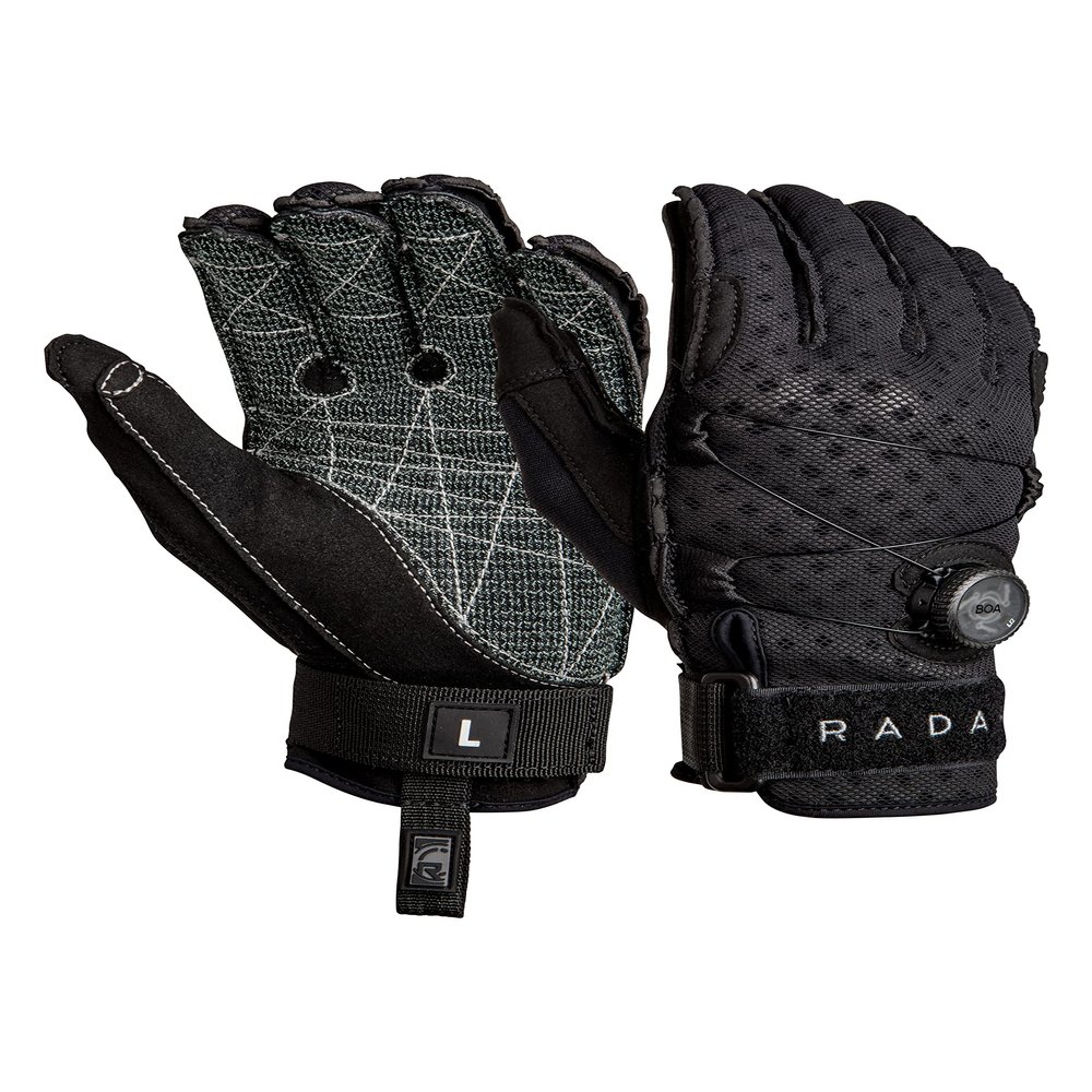 Radar Vapor-K Boa Inside-Out Waterski Glove - Black/Shadow Ariaprene - XXL