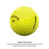 Callaway Golf ERC Soft Golf Balls (Yellow Triple Track) view 3