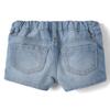 The Children's Place Baby Toddler Girls Denim Shortie Shorts, Peony Wash, 4T,baby girls,and Toddler Girls Denim Shortie Shorts,Peony Wash,4T view 2